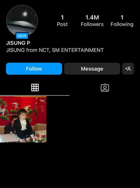 جيسونغ عضو Nct يُنشئ حسابه الرسمي الأول على