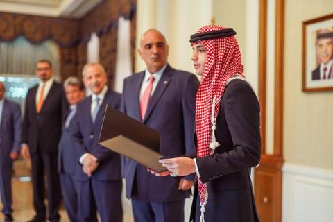 الأمير هاشم بن عبد الله الثاني في مهمة جديدة