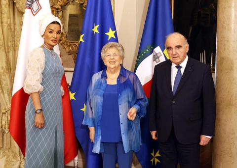  الشيخة موزا بنت ناصر المسند تتألق في مالطا