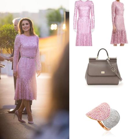 اطلالات الملكة رانيا 
